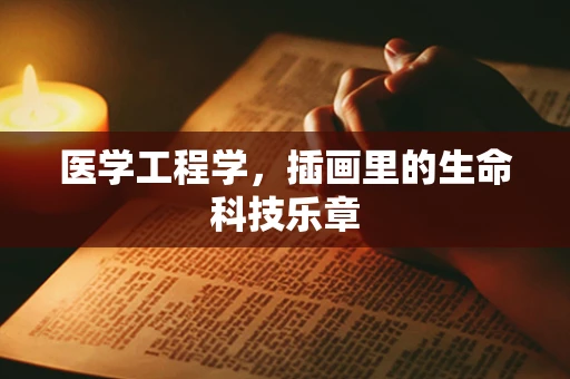 医学工程学，插画里的生命科技乐章