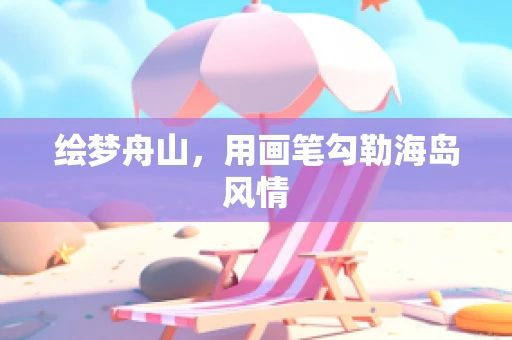 绘梦舟山，用画笔勾勒海岛风情