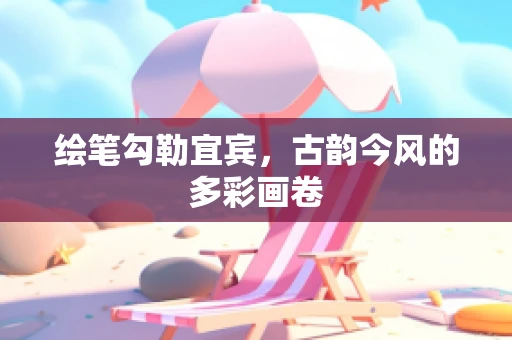 绘笔勾勒宜宾，古韵今风的多彩画卷