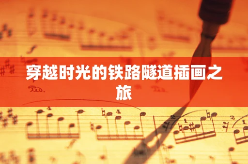 穿越时光的铁路隧道插画之旅
