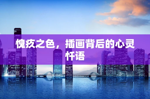 愧疚之色，插画背后的心灵忏语