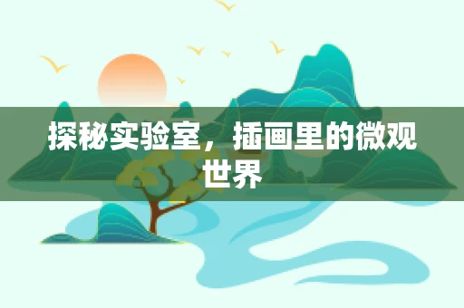 探秘实验室，插画里的微观世界