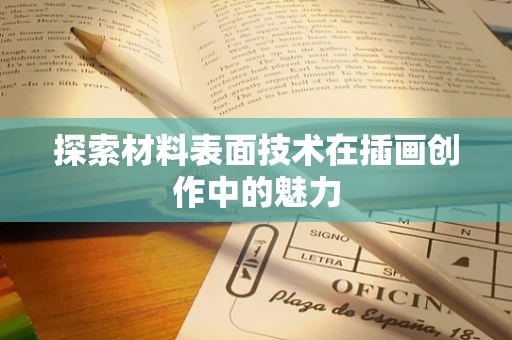 探索材料表面技术在插画创作中的魅力