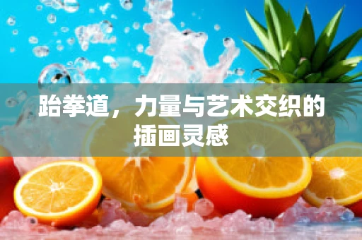 跆拳道，力量与艺术交织的插画灵感