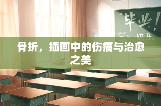 骨折，插画中的伤痛与治愈之美