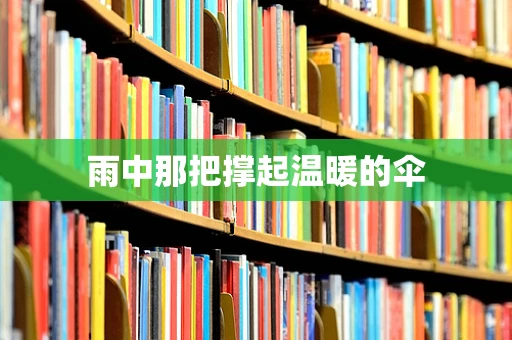 雨中那把撑起温暖的伞