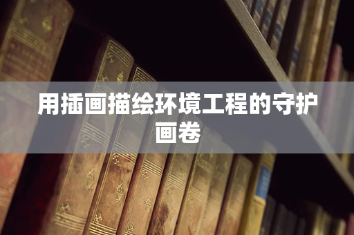 用插画描绘环境工程的守护画卷
