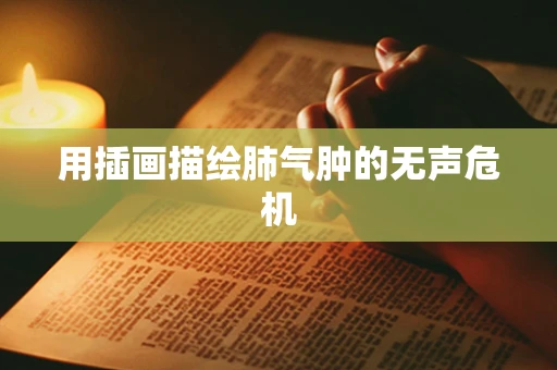 用插画描绘肺气肿的无声危机