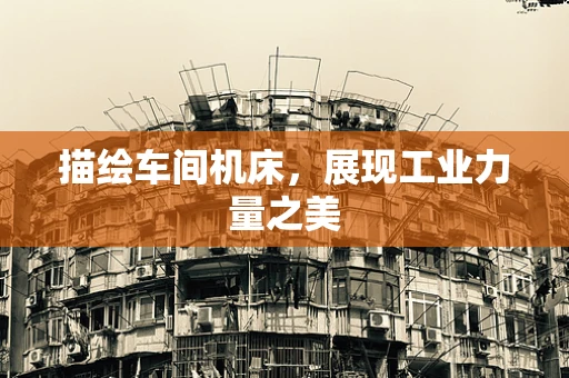 描绘车间机床，展现工业力量之美