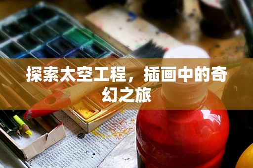 探索太空工程，插画中的奇幻之旅