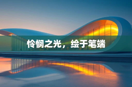 怜悯之光，绘于笔端