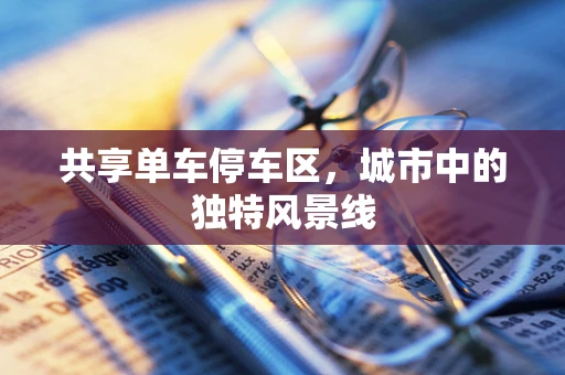 共享单车停车区，城市中的独特风景线