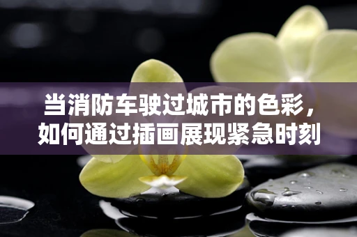 当消防车驶过城市的色彩，如何通过插画展现紧急时刻的温暖？