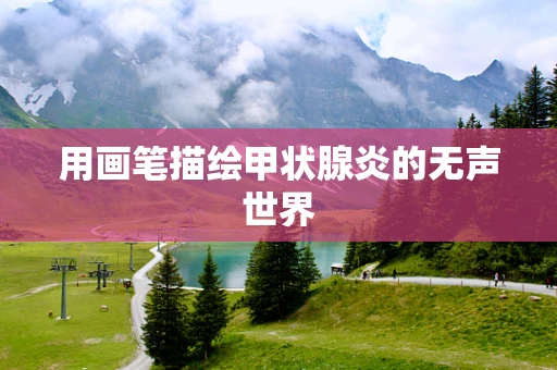 用画笔描绘甲状腺炎的无声世界