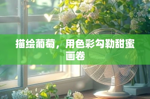 描绘葡萄，用色彩勾勒甜蜜画卷