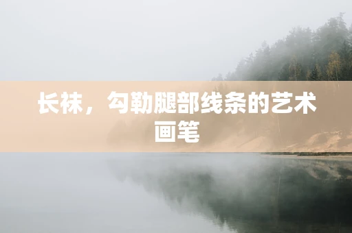 长袜，勾勒腿部线条的艺术画笔