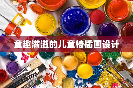 童趣满溢的儿童椅插画设计