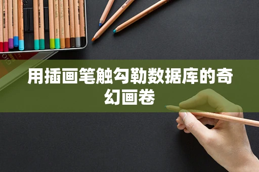用插画笔触勾勒数据库的奇幻画卷