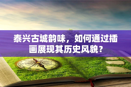 泰兴古城韵味，如何通过插画展现其历史风貌？