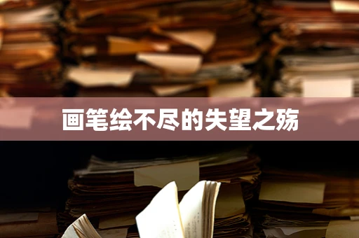 画笔绘不尽的失望之殇
