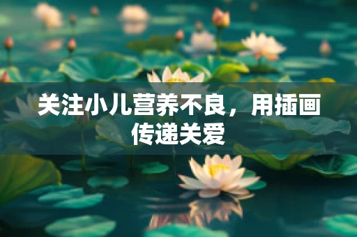 关注小儿营养不良，用插画传递关爱