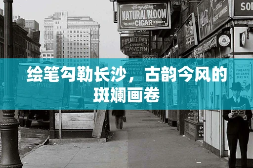 绘笔勾勒长沙，古韵今风的斑斓画卷