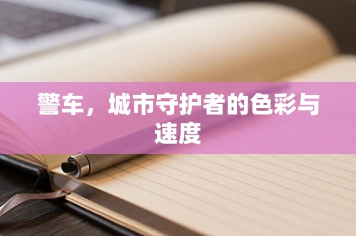 警车，城市守护者的色彩与速度