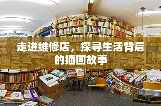 走进维修店，探寻生活背后的插画故事