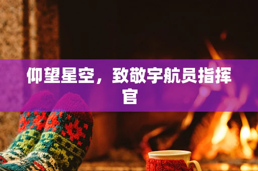 仰望星空，致敬宇航员指挥官