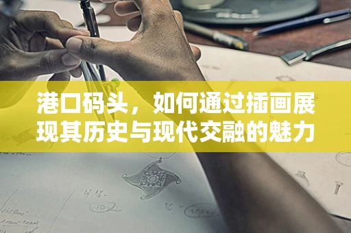 港口码头，如何通过插画展现其历史与现代交融的魅力？