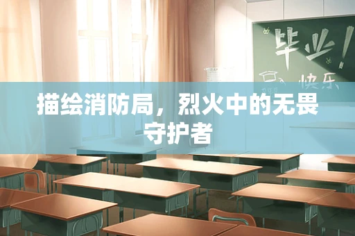 描绘消防局，烈火中的无畏守护者