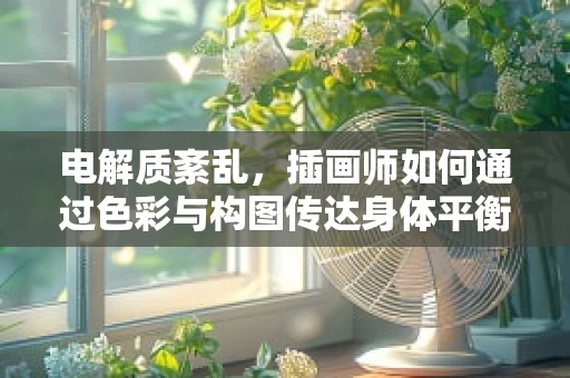 电解质紊乱，插画师如何通过色彩与构图传达身体平衡的微妙变化？