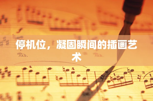 停机位，凝固瞬间的插画艺术