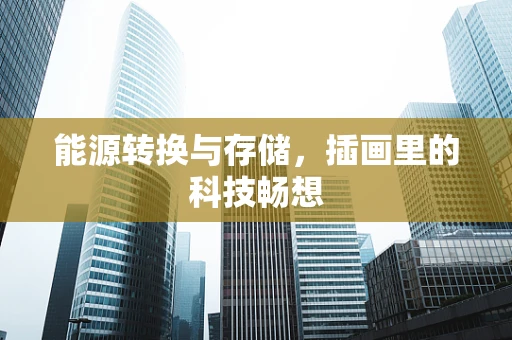 能源转换与存储，插画里的科技畅想