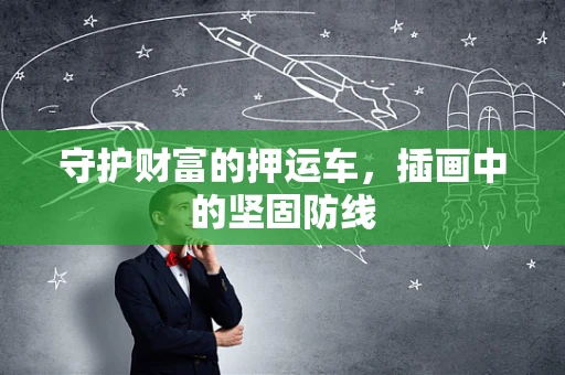 守护财富的押运车，插画中的坚固防线