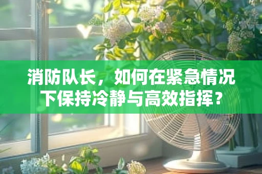 消防队长，如何在紧急情况下保持冷静与高效指挥？