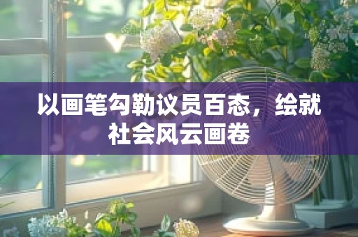 以画笔勾勒议员百态，绘就社会风云画卷