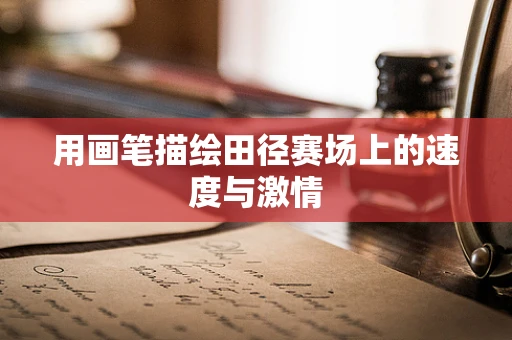 用画笔描绘田径赛场上的速度与激情