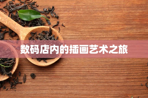 数码店内的插画艺术之旅