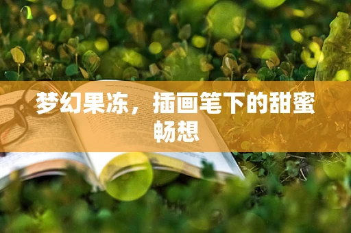 梦幻果冻，插画笔下的甜蜜畅想