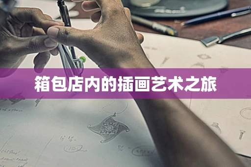 箱包店内的插画艺术之旅