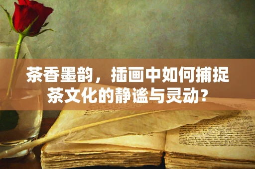 茶香墨韵，插画中如何捕捉茶文化的静谧与灵动？