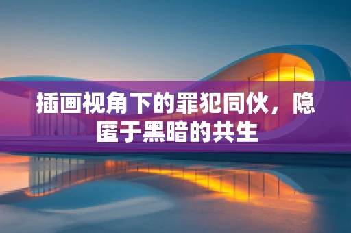 插画视角下的罪犯同伙，隐匿于黑暗的共生