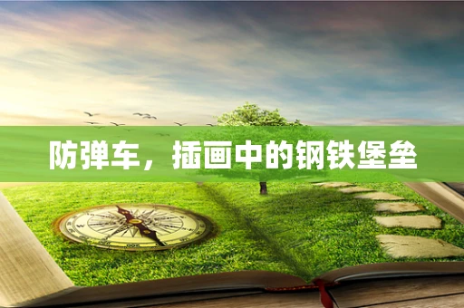 防弹车，插画中的钢铁堡垒