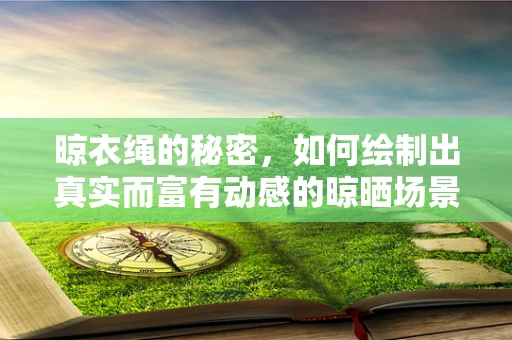 晾衣绳的秘密，如何绘制出真实而富有动感的晾晒场景？