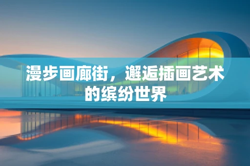 漫步画廊街，邂逅插画艺术的缤纷世界