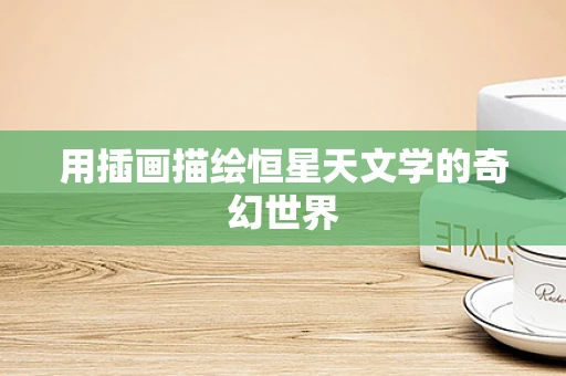 用插画描绘恒星天文学的奇幻世界