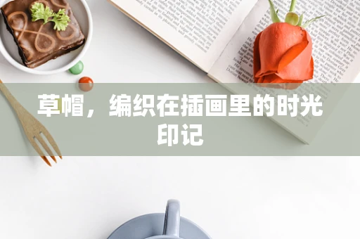 草帽，编织在插画里的时光印记