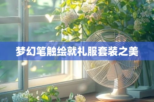 梦幻笔触绘就礼服套装之美