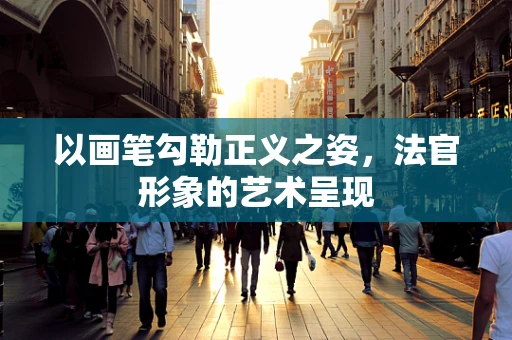 以画笔勾勒正义之姿，法官形象的艺术呈现